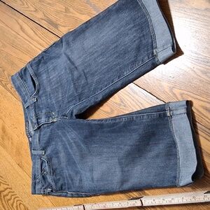 ROCK & REPUBLIC Jean Shorts Womens 27 BLUE Preowned Used Denim